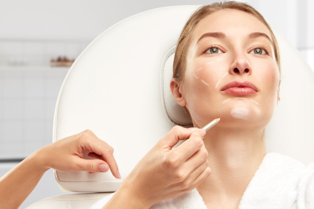 professional assess your skin through in-depth consultations