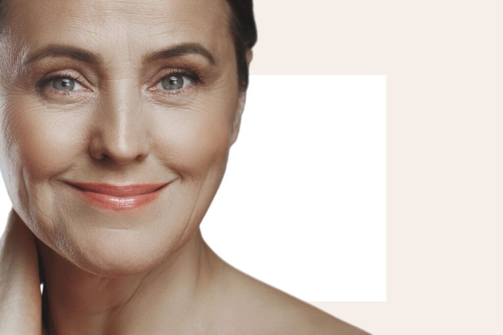 woman's graceful aging