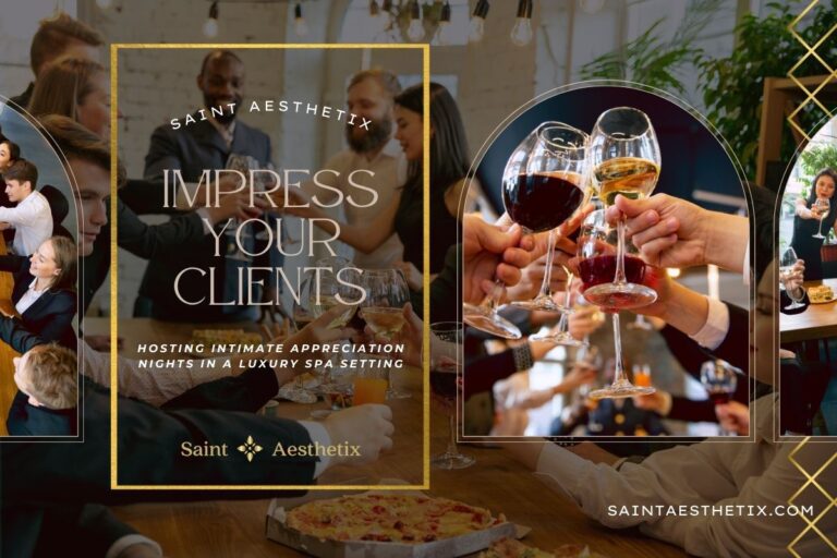 Hosting Intimate Appreciation Nights in a Luxury Spa Setting