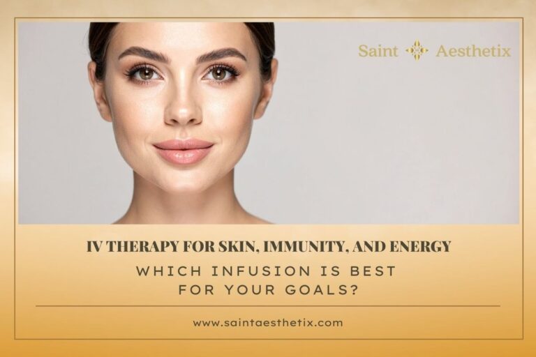 IV Therapy for Skin, Immunity, and Energy: Which Infusion Is Best for Your Goals?