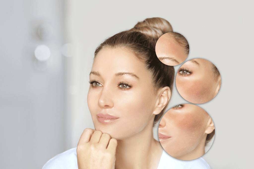 Close up of skin patches and triggers explaining why melasma keeps coming back even after successful initial treatment.