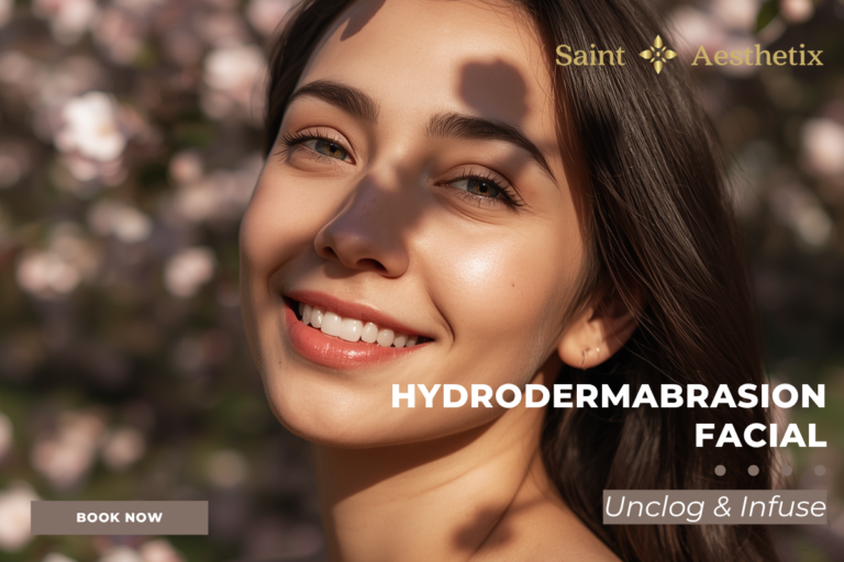 Hydrodermabrasion facial treatment