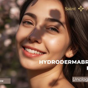 Hydrodermabrasion facial treatment