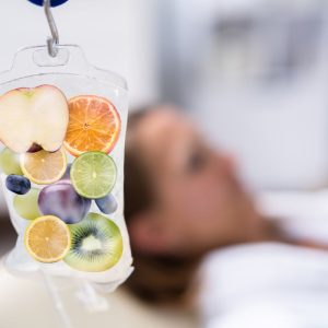 IV therapy, essential vitamins, minerals, and hydration