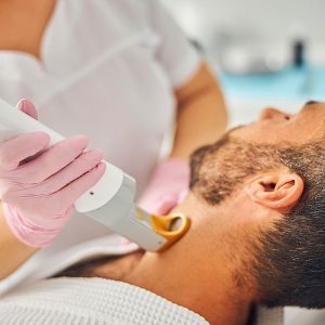 Laser Hair Removal on Neck