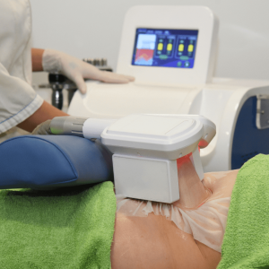 patient's fat is absorbed by the cryolipolysis